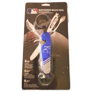 New KC 8 Piece Bartending Bar Tool  Official MLB Merchandise New In Sealed Packa